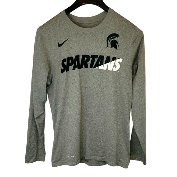Nike Other - Nike Men's Dri-fit Michigan Spartans T-shirt Size Small